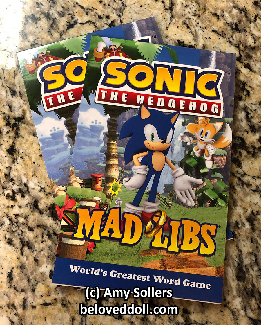 Mad Libs Sonic the Hedgehog